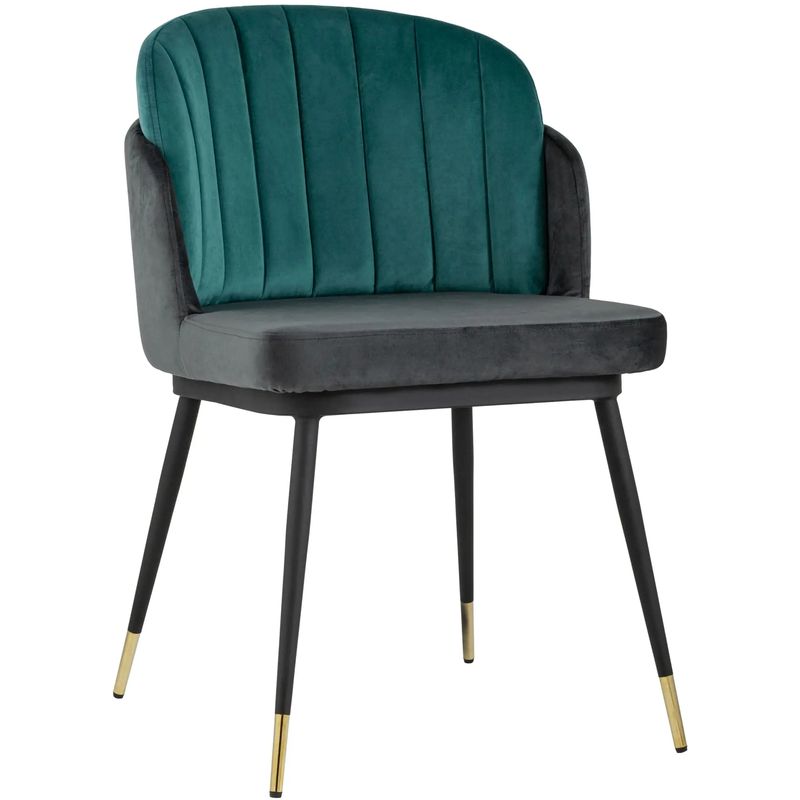 Стул Penelope Chair Бирюзовый цвет Бирюзовый Серый в Челябинске | Loft Concept 