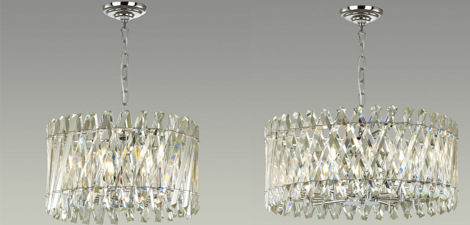 Люстра Crystal Crossed Stripes Люстра Crystal Crossed Stripes - Loft-Concept в Челябинске