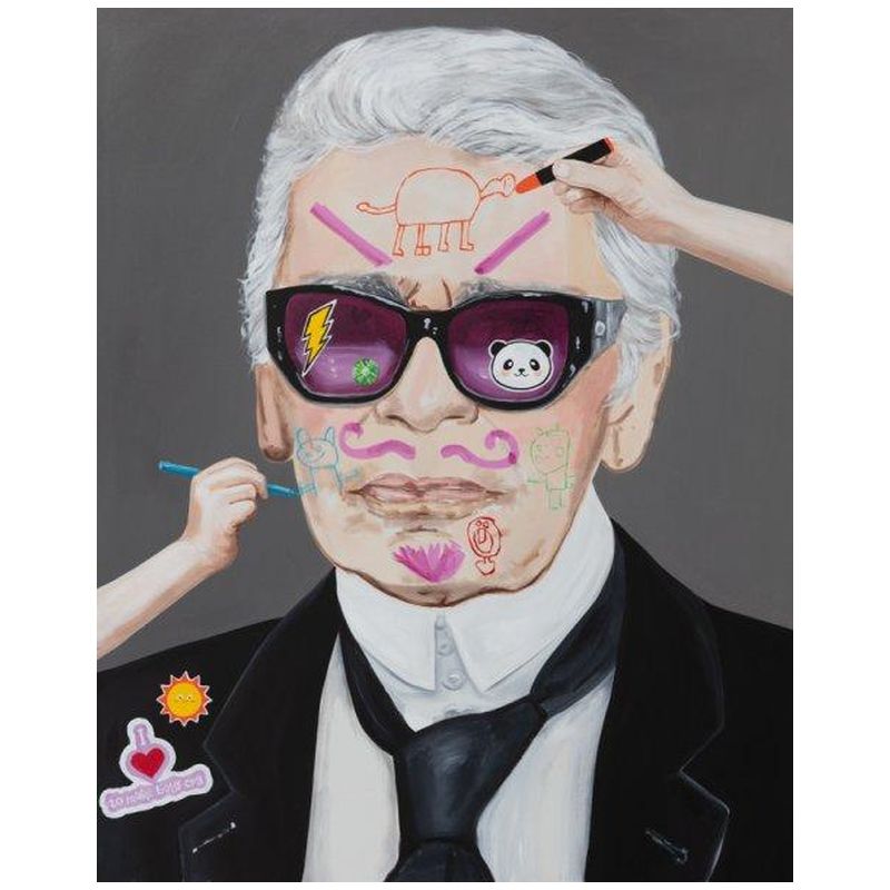 Картина Inner Child - Karl Lagerfeld Мульти Картина Inner Child - Karl Lagerfeld Мульти в Челябинске | Loft Concept