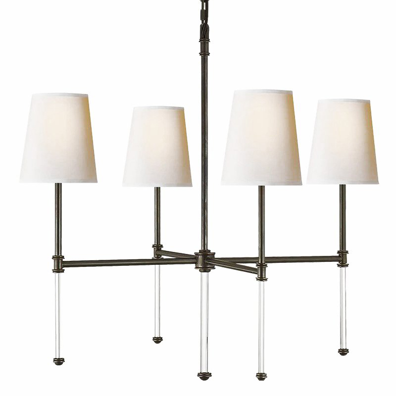 Люстра Nicoleta Black Chandelier Черный Белый Люстра Nicoleta Black Chandelier Черный Белый в Челябинске | Loft Concept