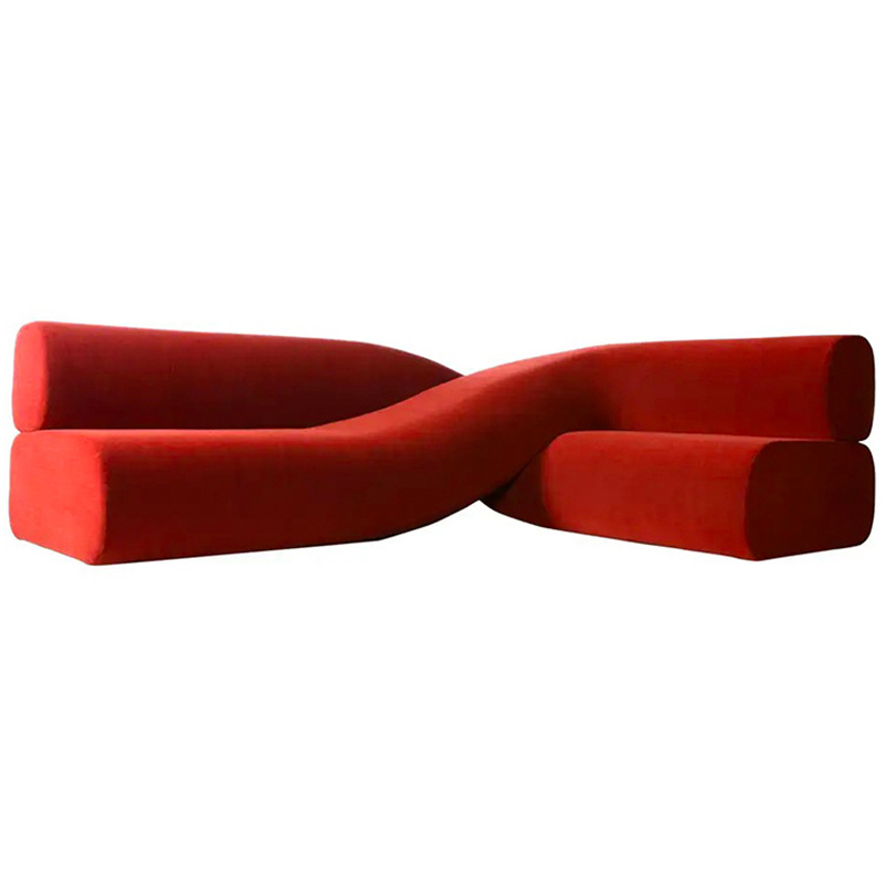 Дизайнерский Диван Landscape Sofa Красный Дизайнерский Диван Landscape Sofa Красный в Челябинске | Loft Concept