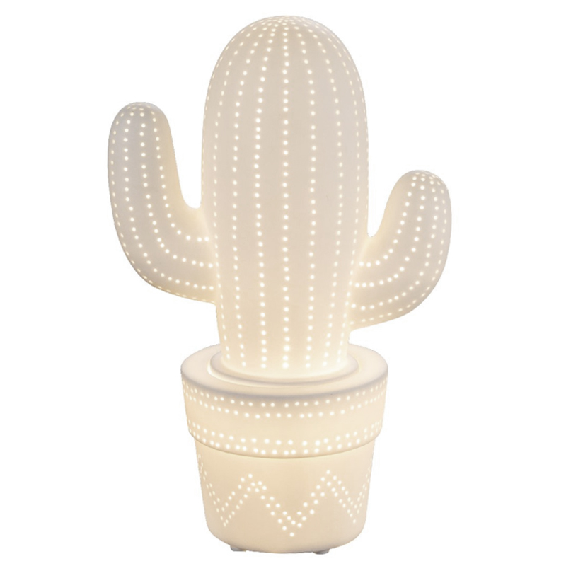 Tropical Shapes Table Lamp Лампа Большой Кактус Белое матовое стекло Tropical Shapes Table Lamp Лампа Большой Кактус Белое матовое стекло в Челябинске | Loft Concept
