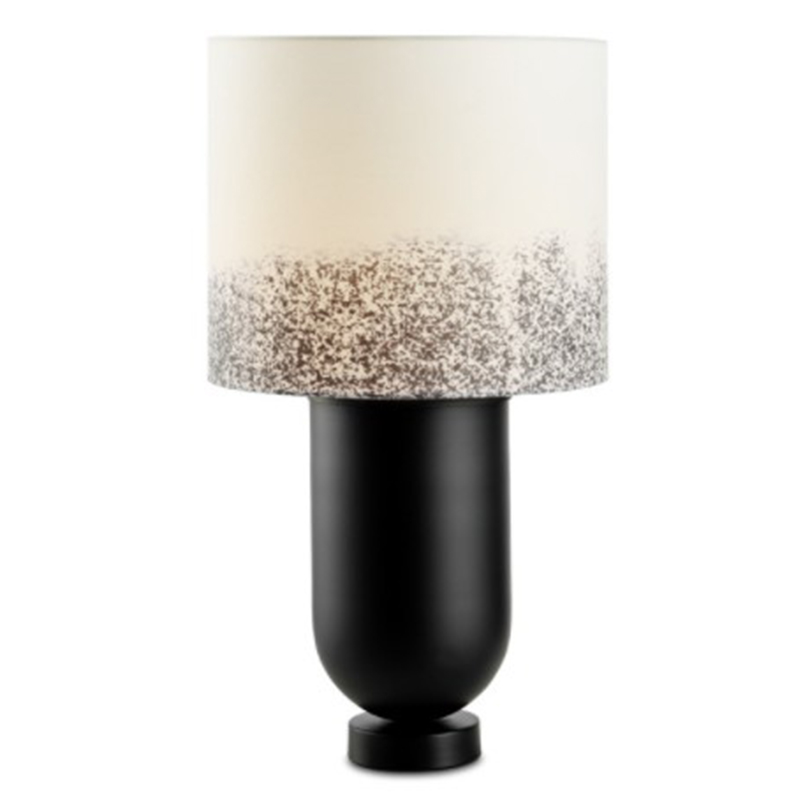 Настольная лампа Adeline Black Table Lamp Черный Белый Настольная лампа Adeline Black Table Lamp Черный Белый в Челябинске | Loft Concept