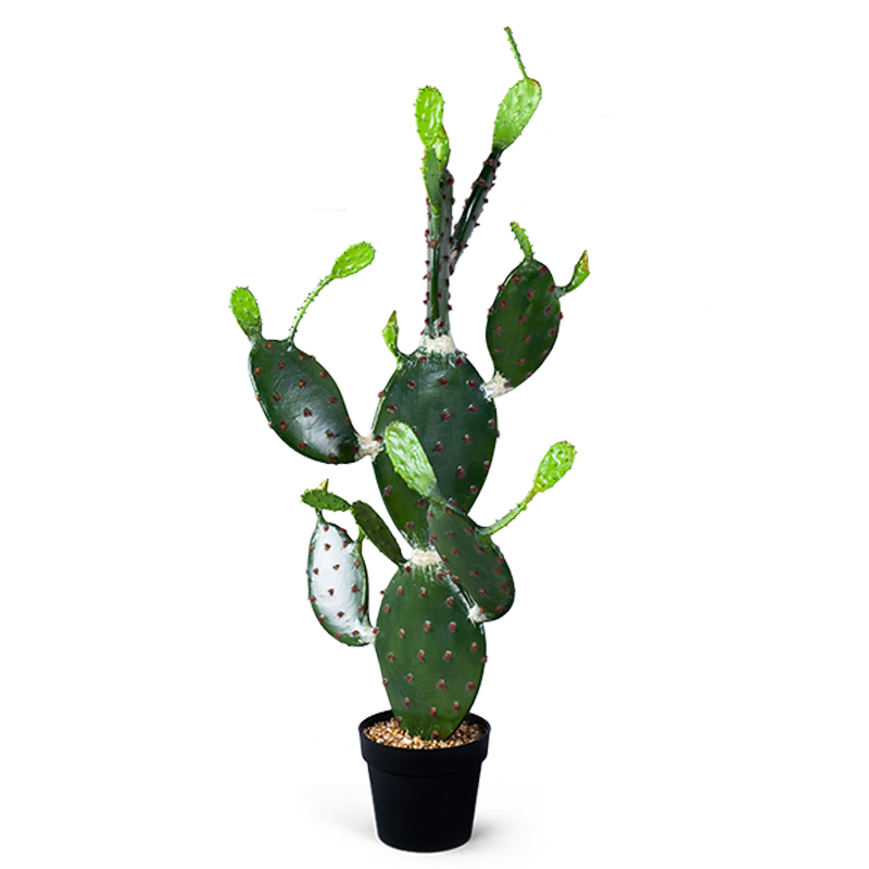 Декоративный искусственный цветок Opuntia Cactus Зеленый Декоративный искусственный цветок Opuntia Cactus Зеленый в Челябинске | Loft Concept