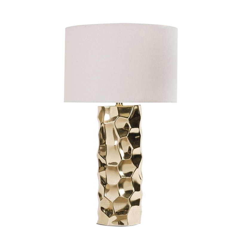 Настольная лампа Abernathy Table lamp Глянцевое золото Белый Настольная лампа Abernathy Table lamp Глянцевое золото Белый в Челябинске | Loft Concept