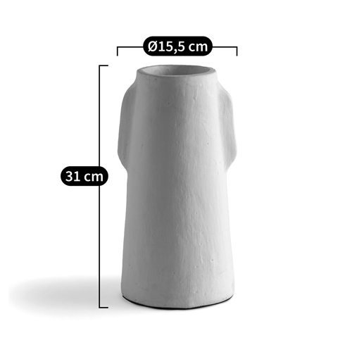 Ваза Serené Ceramic Vase Белая Ваза Serené Ceramic Vase Белая в Челябинске