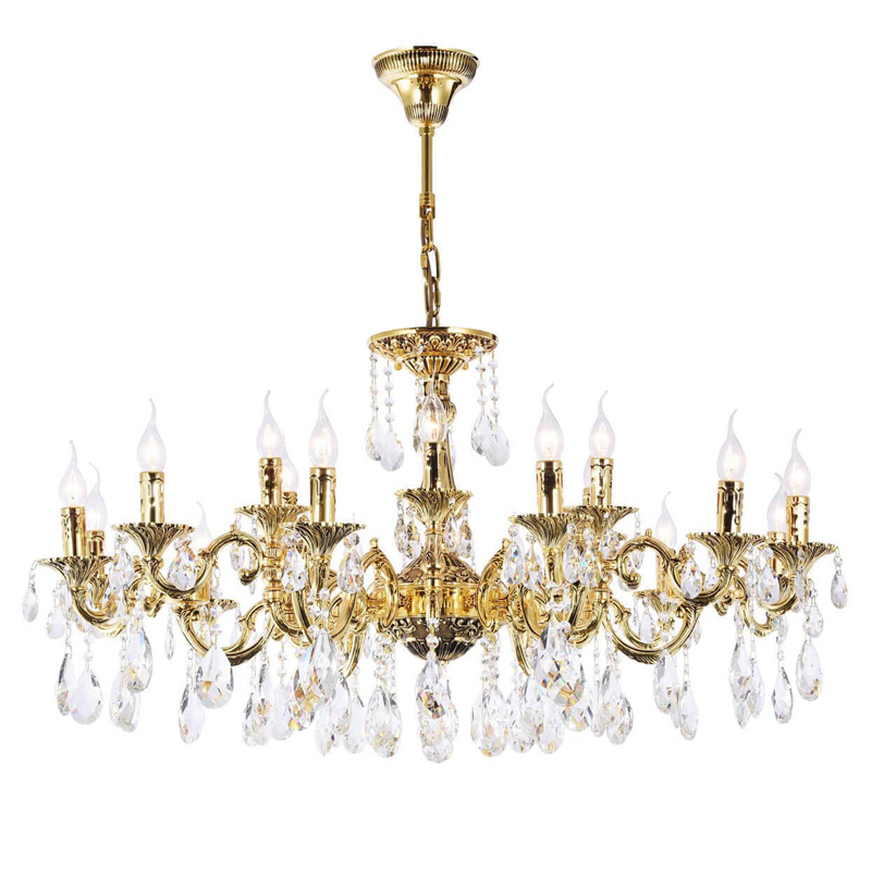 Люстра Stephanie Chandelier 112 Золотой Люстра Stephanie Chandelier 112 Золотой в Челябинске | Loft Concept