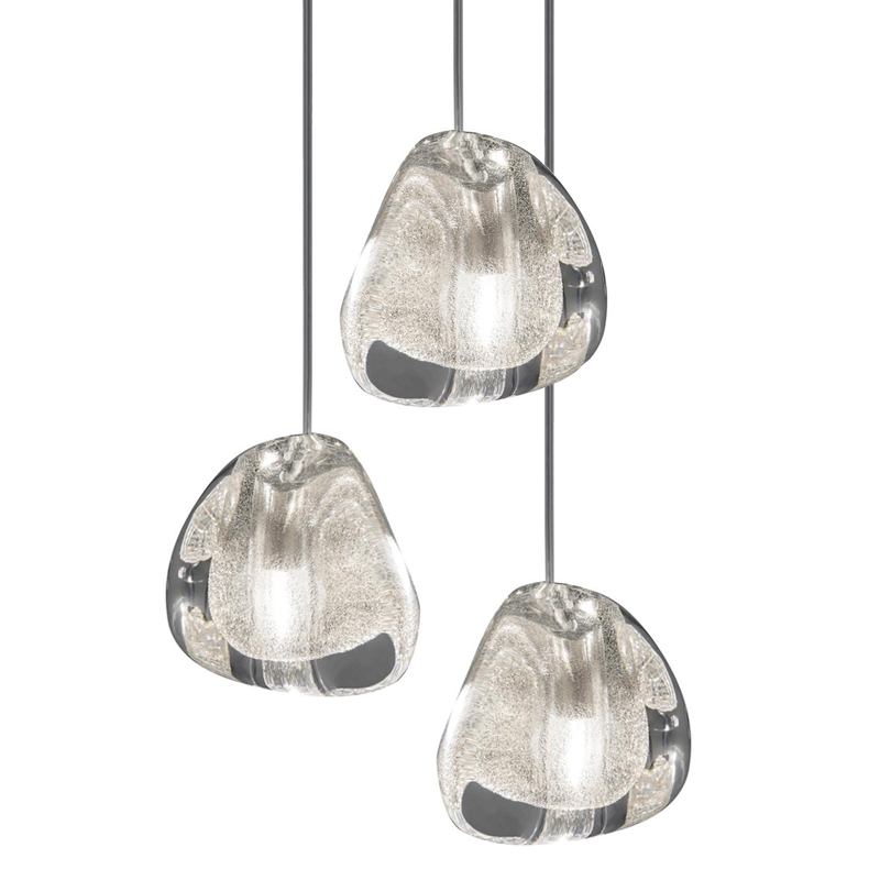 Подвесной светильник Mizu 1 Suspension Lamp Silver Серебряный Хром Подвесной светильник Mizu 1 Suspension Lamp Silver Серебряный Хром в Челябинске | Loft Concept