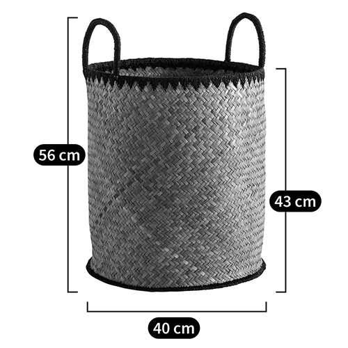 Плетеная корзина для белья с ручками Nyimbo Wicker Basket Плетеная корзина для белья с ручками Nyimbo Wicker Basket в Челябинске