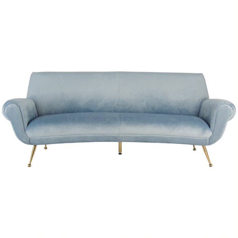 Диван Gigi Radice Lounge Sofa light blue Серо-голубой Диван Gigi Radice Lounge Sofa light blue Серо-голубой в Челябинске | Loft Concept