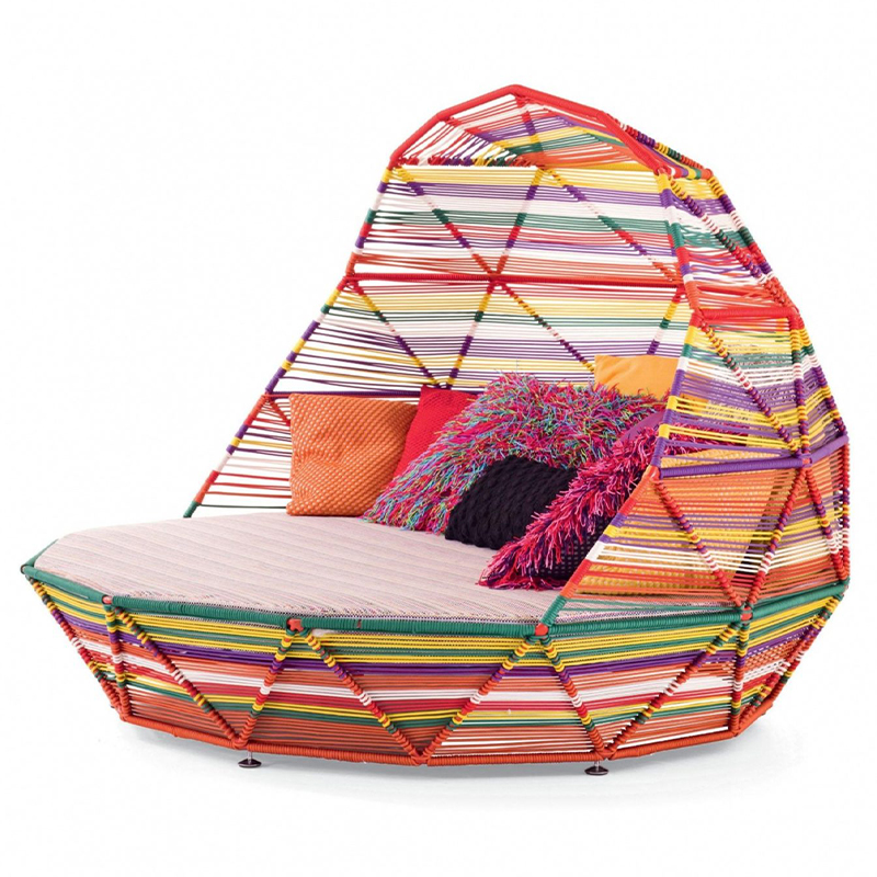 Кровать для улицы Moroso Day Bed Tropicalia Мульти Кровать для улицы Moroso Day Bed Tropicalia Мульти в Челябинске | Loft Concept