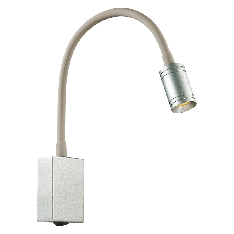 Бра Tyrri sconce Серебряный Серый Бра Tyrri sconce Серебряный Серый в Челябинске | Loft Concept