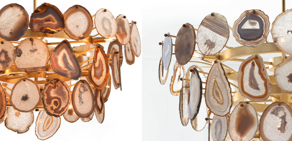 Люстра Agate Burst Chandelier 3 Round Люстра Agate Burst Chandelier 3 Round - Loft-Concept в Челябинске