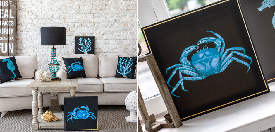 Постер Blue Crab Poster Постер Blue Crab Poster - Loft-Concept в Челябинске