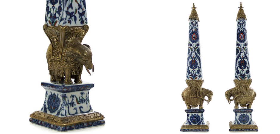 Статуэтка Painted Obelisk Elephant Статуэтка Painted Obelisk Elephant - Loft-Concept в Челябинске