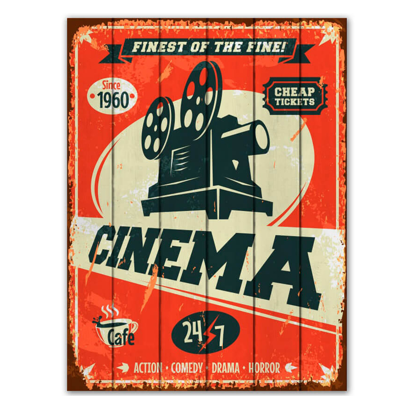 Постер Cinema  в Челябинске | Loft Concept 