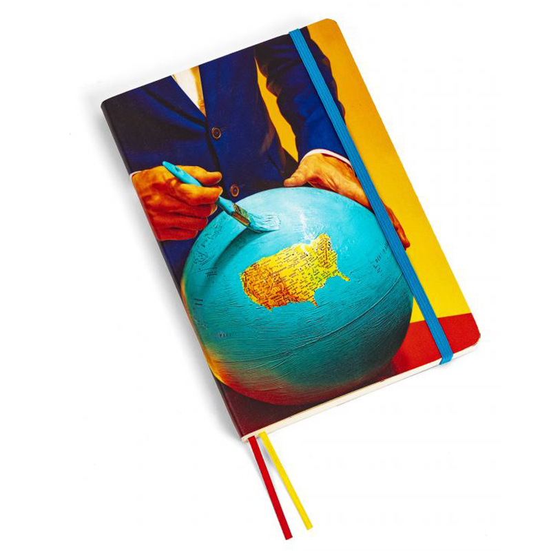 Блокнот Seletti Notebook Big Globe Мульти Блокнот Seletti Notebook Big Globe Мульти в Челябинске | Loft Concept