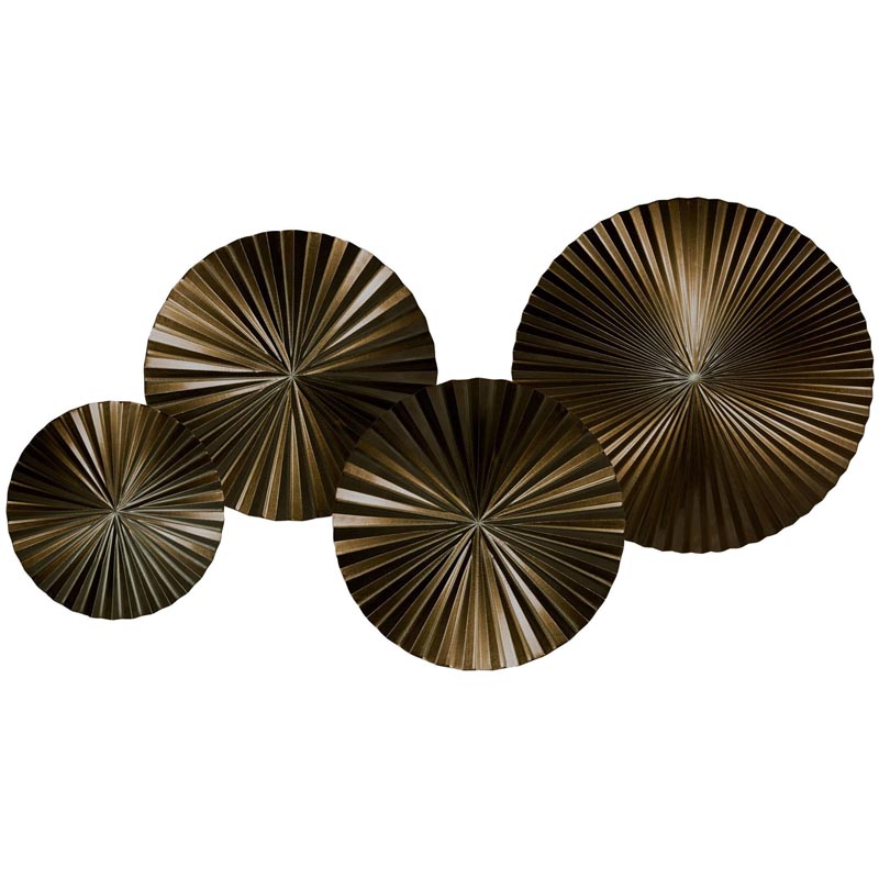 Арт-объект Apollo Brown Wall Plaque Disc 4 Коричневый Арт-объект Apollo Brown Wall Plaque Disc 4 Коричневый в Челябинске | Loft Concept