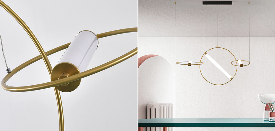 Люстра Diagonal Rings - фото №1