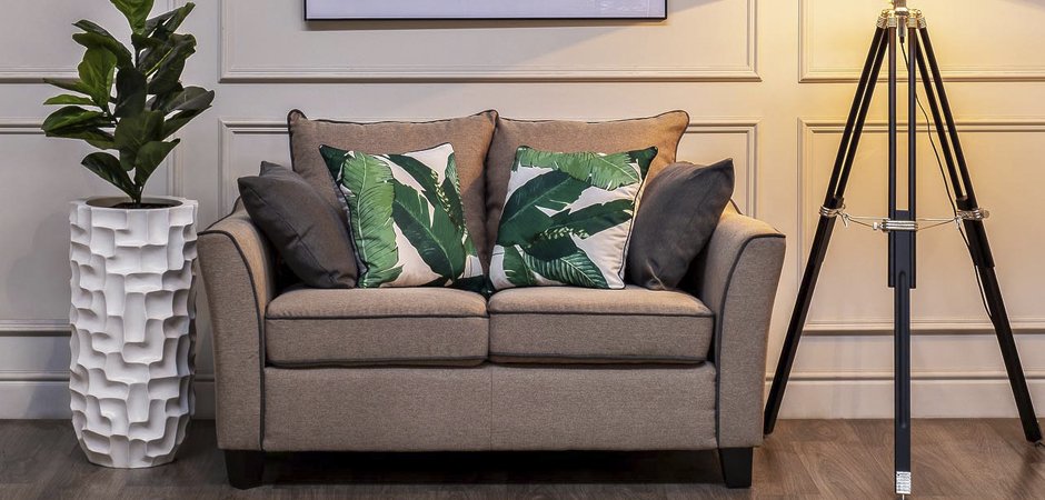 Подушка Tropical Leaves Подушка Tropical Leaves - Loft-Concept в Челябинске