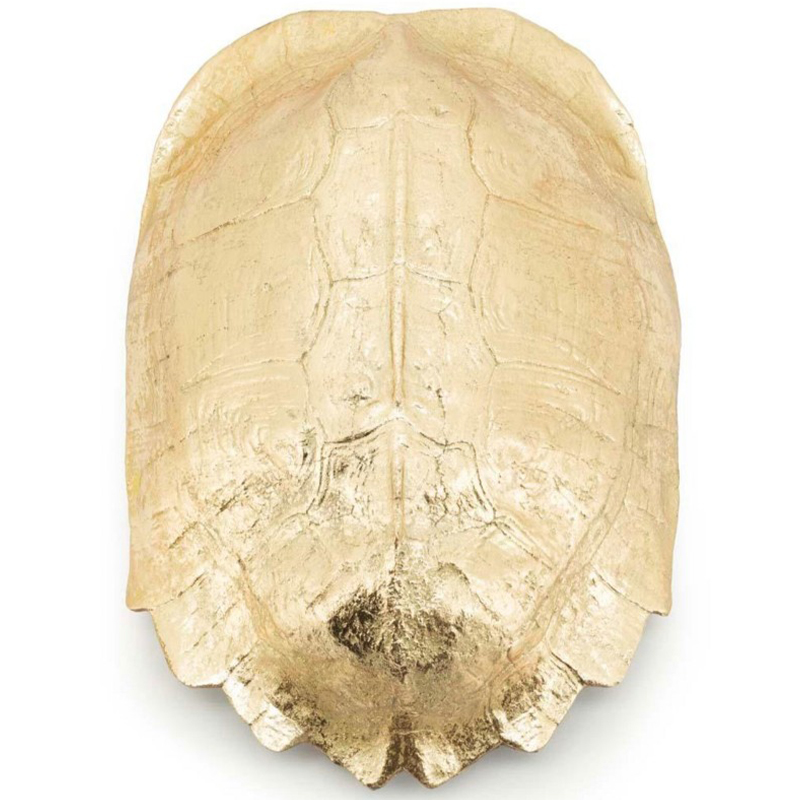 Аксессуар Turtle Shell Goldleaf Золотой Коричневый в Челябинске | Loft Concept 
