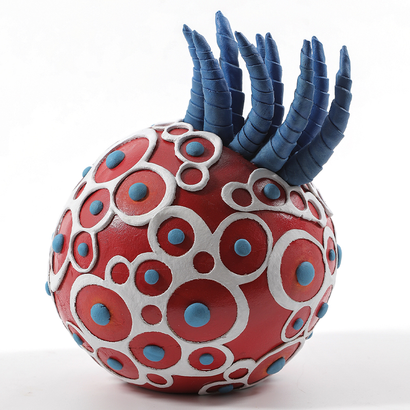 Статуэтка тропический фрукт Tropical Fruit Red Blue Reef Красный Синий Белый Мульти Статуэтка тропический фрукт Tropical Fruit Red Blue Reef Красный Синий Белый Мульти в Челябинске | Loft Concept