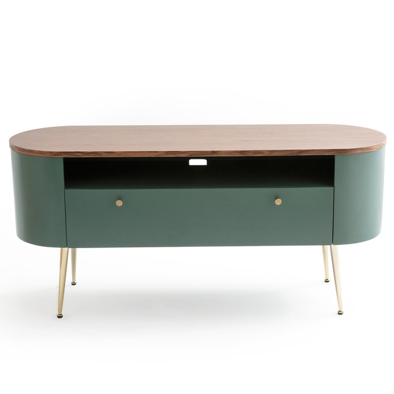 TV-тумба Torborg TV stand Орех Изумрудный Золотой TV-тумба Torborg TV stand Орех Изумрудный Золотой в Челябинске | Loft Concept