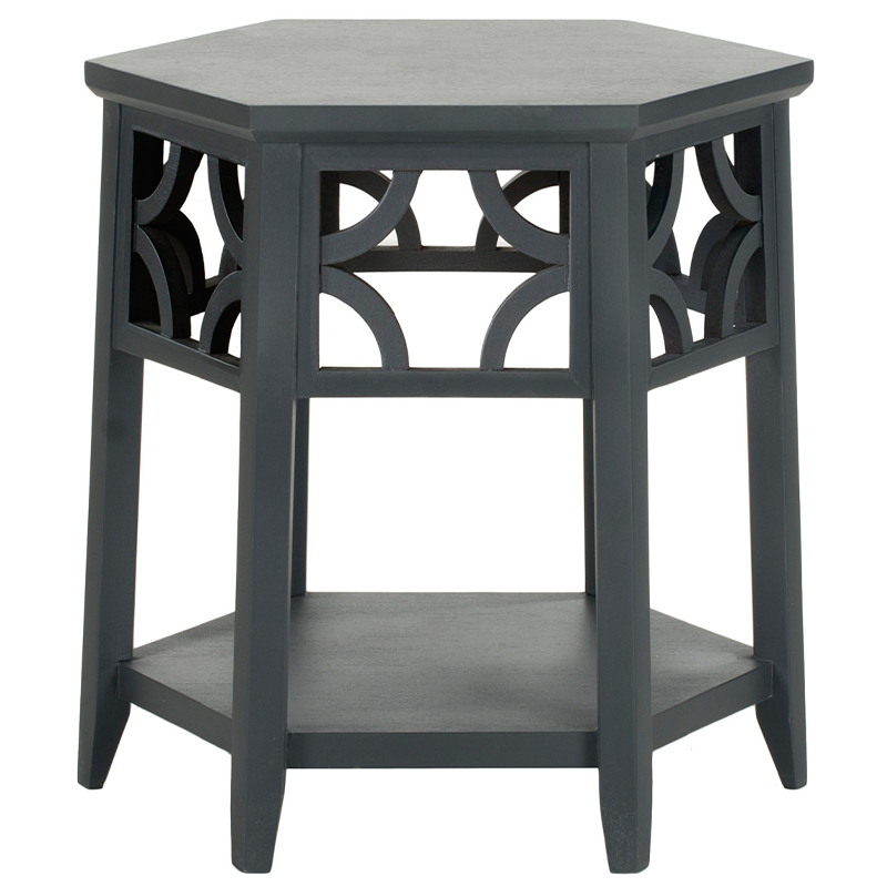 Приставной стол Savan Side Table Black Черный Приставной стол Savan Side Table Black Черный в Челябинске | Loft Concept