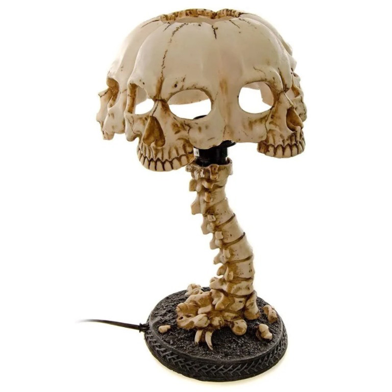 Настольная лампа Skull Бежевый Настольная лампа Skull Бежевый в Челябинске | Loft Concept