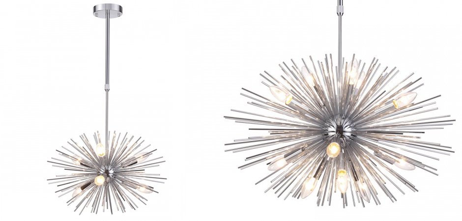 Люстра ASTRA Chandelier Sputnik Chromium Люстра ASTRA Chandelier Sputnik Chromium - Loft-Concept в Челябинске