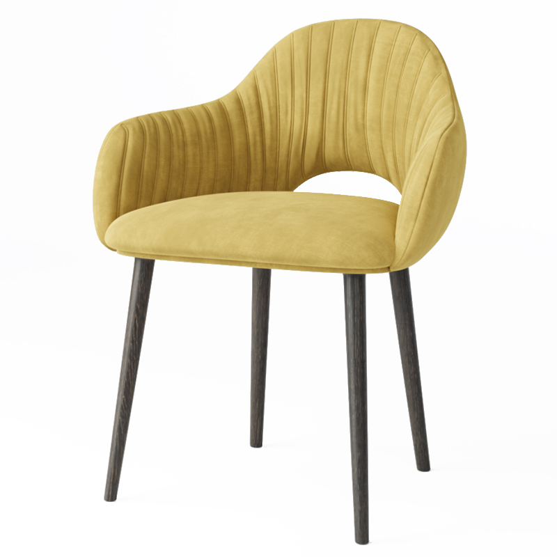 Стул California Yellow Желтый Коричневый Стул California Yellow Желтый Коричневый в Челябинске | Loft Concept