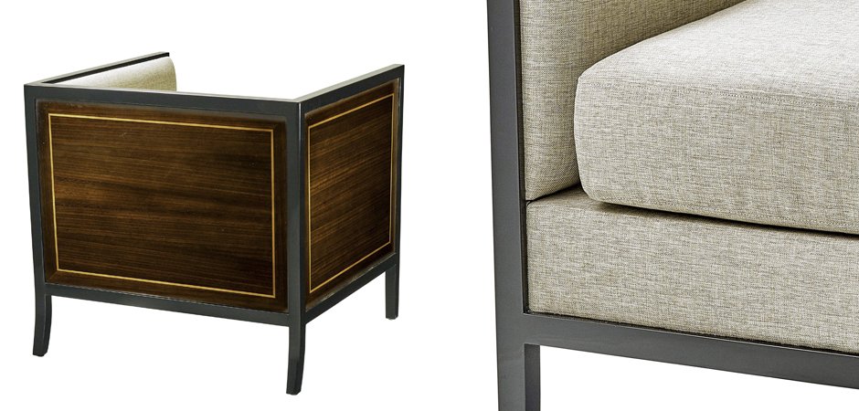 Кресло Eichholtz Chair Lauriston Eucalyptus Кресло Eichholtz Chair Lauriston Eucalyptus - Loft-Concept в Челябинске
