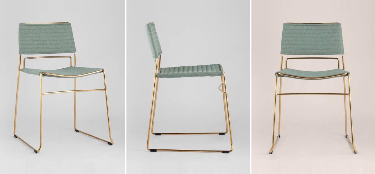 Стул Samuel Chair Светло-Зеленый - фото