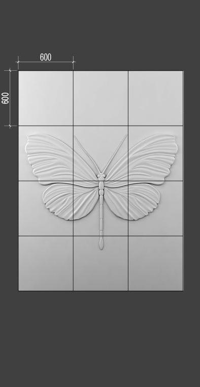Барельеф BUTTERFLY Барельеф BUTTERFLY в Челябинске