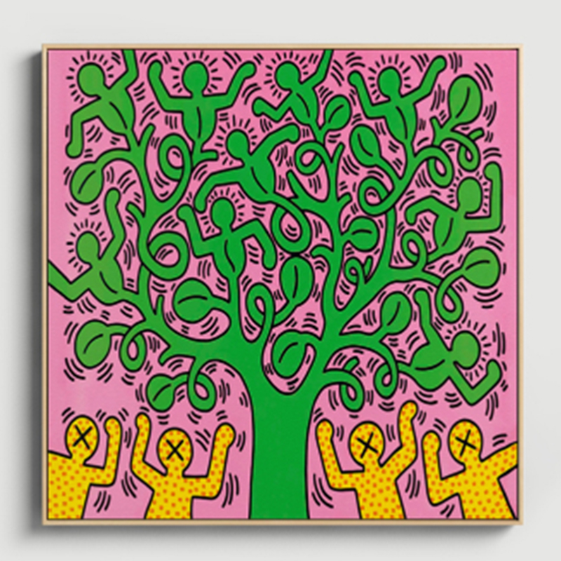 Постер Keith Haring 3 Мульти Постер Keith Haring 3 Мульти в Челябинске | Loft Concept