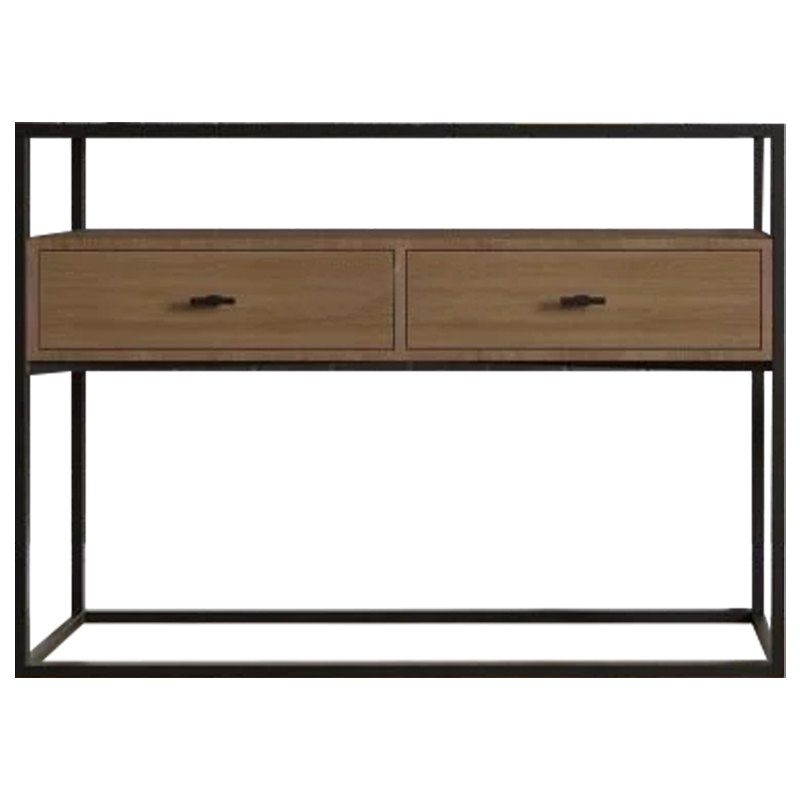 Консоль Bray Console Коричневый Черный в Челябинске | Loft Concept 