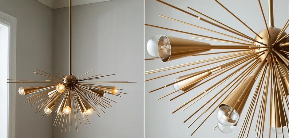 Люстра Luxury Copper Metal Thorn Pendant Lights Люстра Luxury Copper Metal Thorn Pendant Lights - Loft-Concept в Челябинске
