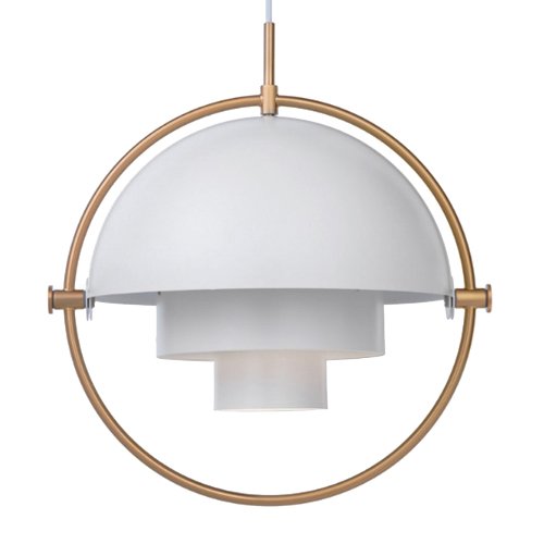 Люстра Louis Weisdorff Multi-lite Pendant White Латунь Белый Люстра Louis Weisdorff Multi-lite Pendant White Латунь Белый в Челябинске | Loft Concept