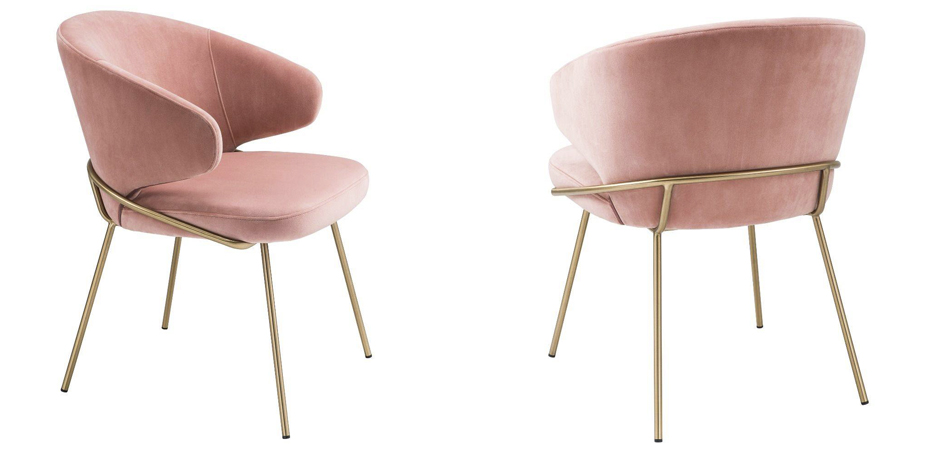 Стул Eichholtz Dining Chair Kinley nude Стул Eichholtz Dining Chair Kinley nude - Loft-Concept в Челябинске