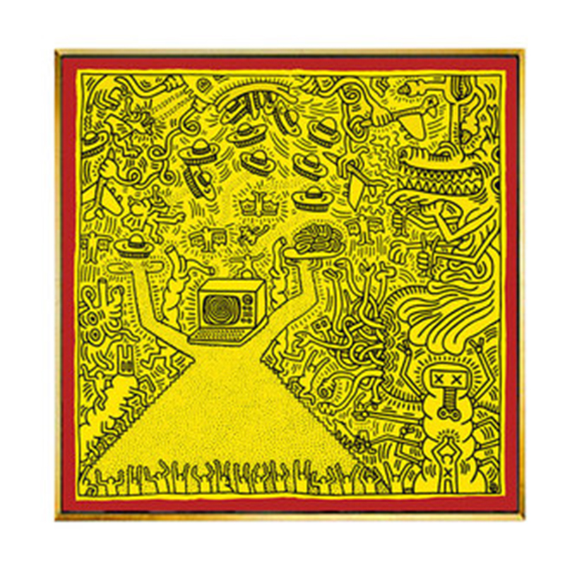 Постер Keith Haring 11 Мульти Постер Keith Haring 11 Мульти в Челябинске | Loft Concept