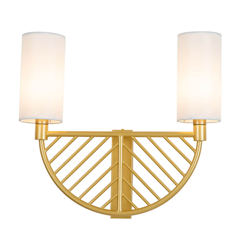Бра Arch Lattice Wall Lamp матовое золото Белый Бра Arch Lattice Wall Lamp матовое золото Белый в Челябинске | Loft Concept
