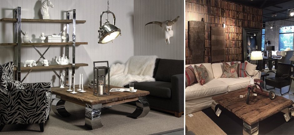 Стол кофейный Camargo Rectangular Coffee Table Стол кофейный Camargo Rectangular Coffee Table - Loft-Concept в Челябинске