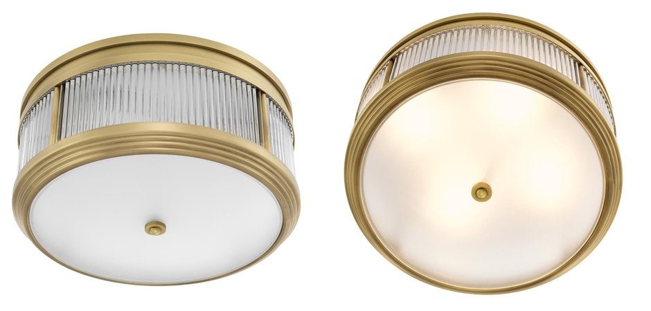 Потолочный светильник Ceiling Lamp Rousseau Antique brass Потолочный светильник Ceiling Lamp Rousseau Antique brass - Loft-Concept в Челябинске