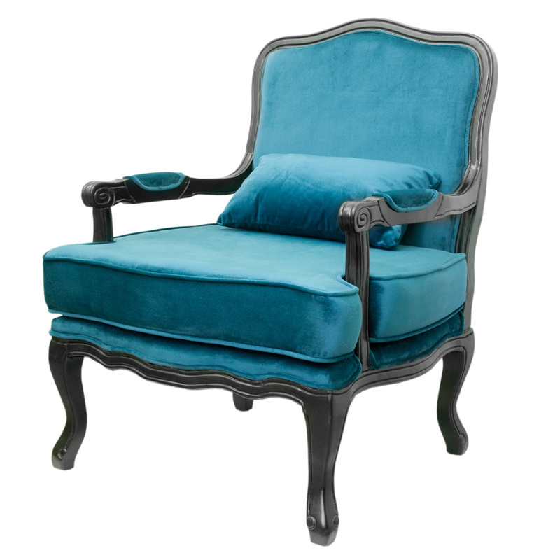 Кресло Harold Chair blue Синий Кресло Harold Chair blue Синий в Челябинске | Loft Concept