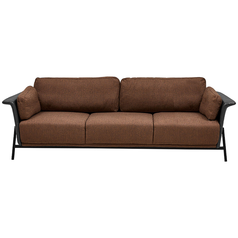 Диван Eanraig Sofa Коричневый Серый Черный Диван Eanraig Sofa Коричневый Серый Черный в Челябинске | Loft Concept