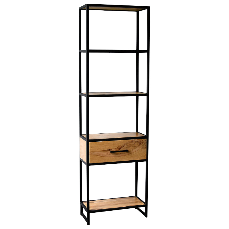 Стеллаж Elif Industrial Metal Rust Rack Коричневый Черный Стеллаж Elif Industrial Metal Rust Rack Коричневый Черный в Челябинске | Loft Concept