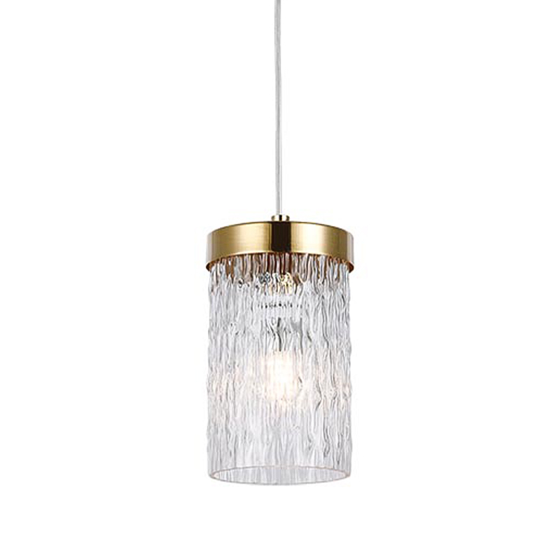 Подвесной светильник Estebe Gold Glass Hanging Lamp Золотой Прозрачный Подвесной светильник Estebe Gold Glass Hanging Lamp Золотой Прозрачный в Челябинске | Loft Concept