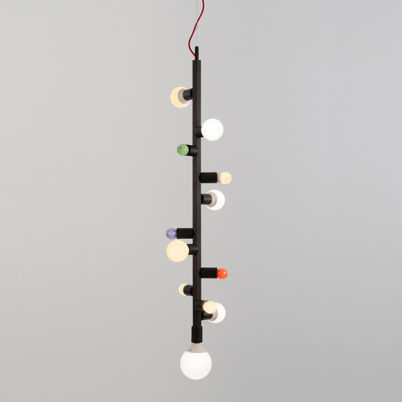 Люстра Almerich Party hanging lamp 2 Черный Мульти Люстра Almerich Party hanging lamp 2 Черный Мульти в Челябинске | Loft Concept