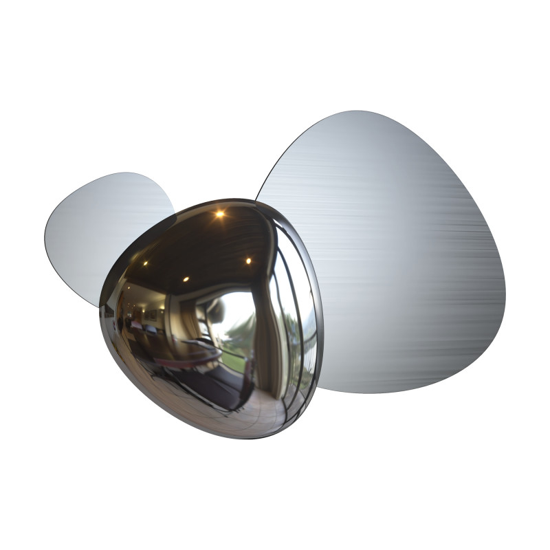 Бра Silver Matt & Gloss 1 Серебряный Бра Silver Matt & Gloss 1 Серебряный в Челябинске | Loft Concept