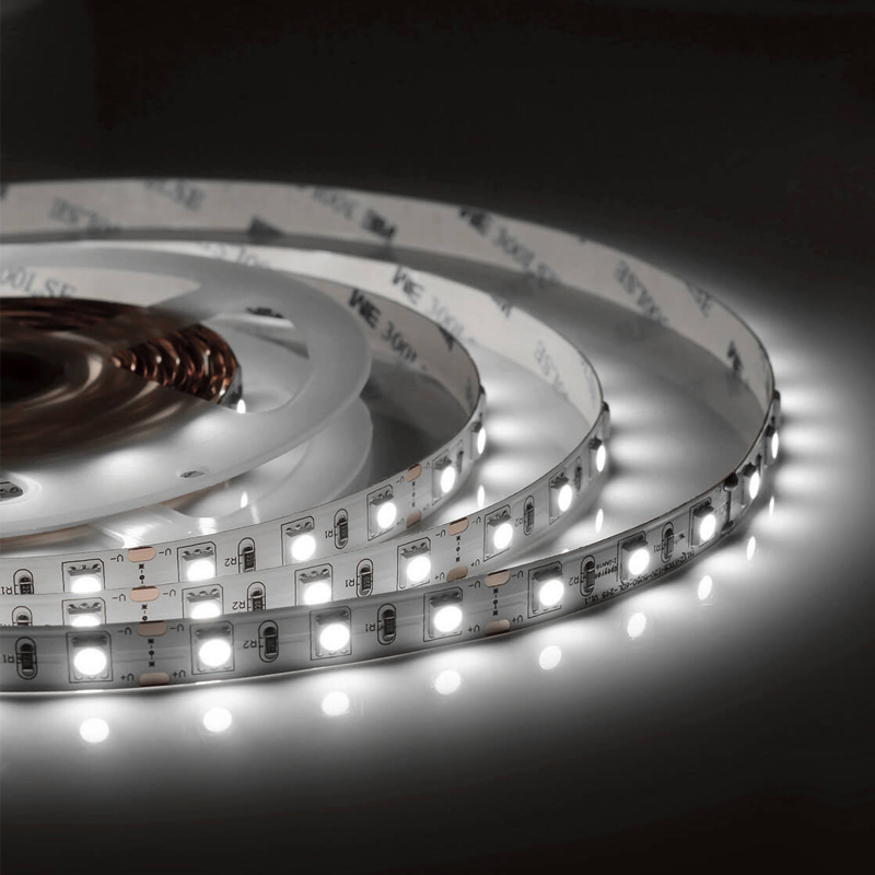 Светодиодная лента 14,4W/m 60Led/m 5050SMD дневной белый Белый Светодиодная лента 14,4W/m 60Led/m 5050SMD дневной белый Белый в Челябинске | Loft Concept